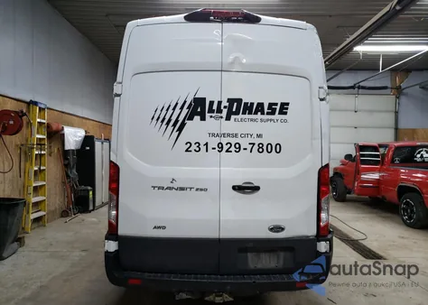 2023 Ford Transit T-250 из США, поврежденный, VIN 1FTBR3U88PKA70635